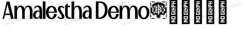 Amalestha Demo字体转换